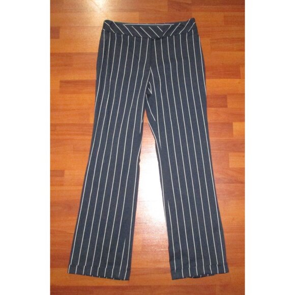 George Blue Pin Striped Dress Pants - Sz 12 - NEW - Picture 1 of 13